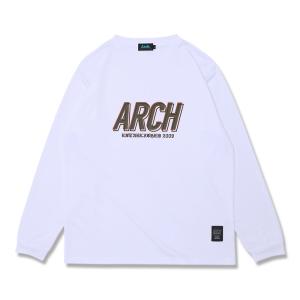 アーチ メンズ レディス バスケットボール 長袖Tシャツ shade logo L/S