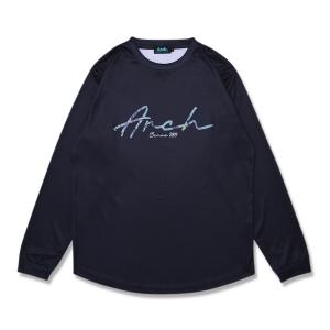 アーチ メンズ レディス バスケットボール 長袖Tシャツ shade logo L/S
