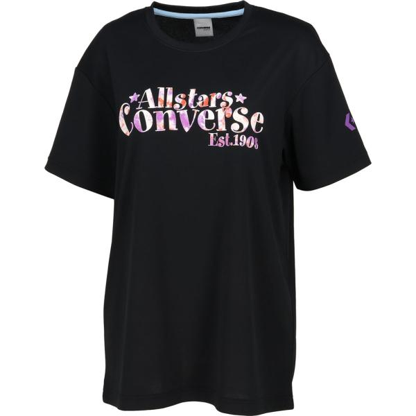 メール便OK CONVERSE(コンバース) CB332351 ガールズプリントTシャツ