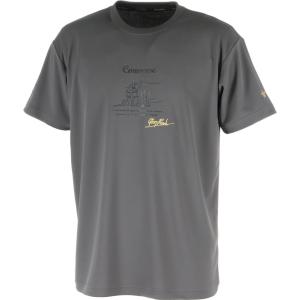 メール便OK CONVERSE(コンバース) CBG232352 ゴールドシリーズプリントTシャツ｜paraspo