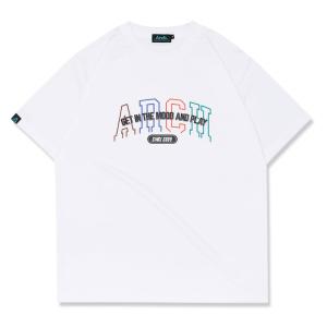 OK Arch(アーチ) T123-132 college out line logo tee DRY バスケットボール