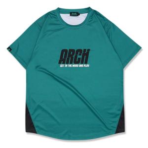 メール便OK Arch(アーチ) T123-152 Arch split logo tee  バスケットTシャツ ショートスリーブ｜paraspo