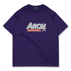 メール便OK Arch(アーチ) T124-112 Arch run&cart tee バスケットボール 半袖Tシャツ プラクティスウェア｜paraspo