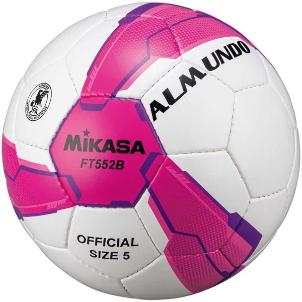 MIKASA(ミカサ) MG FT552BPV サッカー5号手縫い 検定球 ピンク／紫 FT552B...