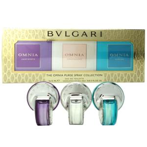 【最大1,000円offクーポン】香水 ブルガリ BVLGARI オムニア パーススプレーコレクション 15ml ×3 THE OMNIA PURSE SPRAY COLLECTION  フレグランス 母の日｜parfumearth