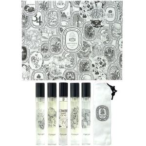 香水 ディプティック DIPTYQUE オードトワレ ディスカバリーセット 7.5ml ×5 Discovery By DIPTYQUE Eau De Toilette 送料無料 フレグランス｜parfumearth