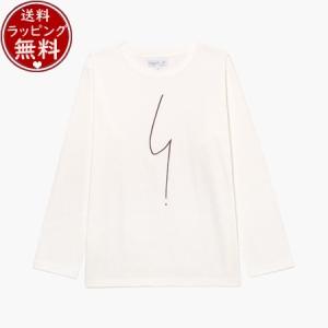 アニエスべー agnes b Tシャツ T.S. ロングスリーブ ポワンディロニーTシャツ ホワイト Mサイズ｜paris-lounge