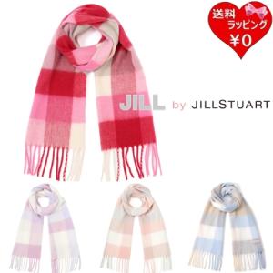 【無料ラッピング】 ジル バイ ジルスチュアート JILL by JILLSTUART ストール マフラー ブロックチェックストール レディース