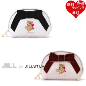 ジル バイ ジルスチュアート JILL by JILLSTUART ポーチ BEARシリーズ ベア刺繍ポーチ レディース