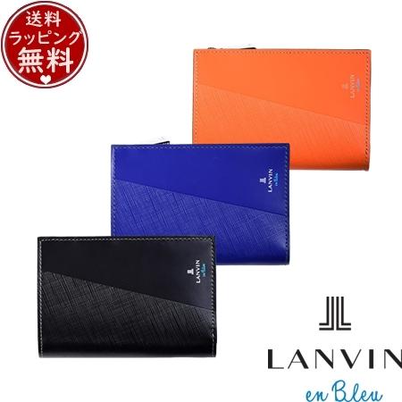 【送料無料】【ラッピング無料】ランバン オン ブルー LANVIN en Bleu 財布 折財布 パ...