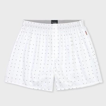 ポールスミス トランクス　Mini Numbers　ホワイト　L Paul Smith