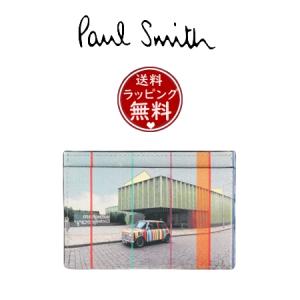 ポール・スミス Paul Smith パスケース ミニ ノッティンガムコンテンポラリー ブラック｜paris-lounge