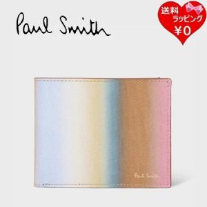 【送料無料】【ラッピング無料】ポールスミス Paul Smith 折財布 Smith Stripe 2つ折り財布 イタリア製