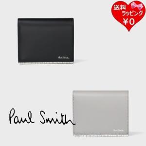 ポールスミス Paul Smith 財布 折財布 メタルシャドーストライプミニ財布