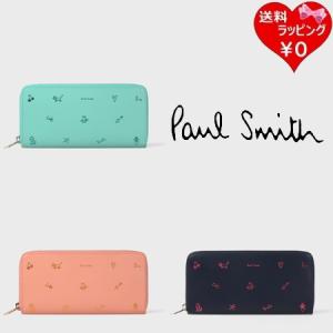 ポールスミス Paul Smith 長財布 財布 カラードゥードゥル ラウンドジップ