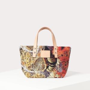 ヴィヴィアンウエストウッド Vivienne Westwood トートバッグ ネット プリント トー...