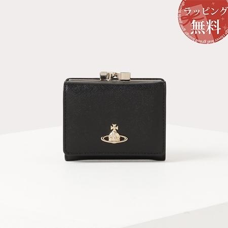 ヴィヴィアンウエストウッド Vivienne Westwood 折財布 VICTORIA 口金三つ折...