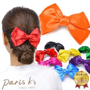 バレッタ ヘアアクセサリー レイヤー カラー リボン ギフト プレゼント｜pariskids-net