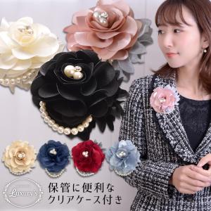 ■ コサージュ 髪飾り ヘアクリップ ブローチ パール フォーマル 結婚式 入学式 卒業式 卒園式 入園式  薔薇 花 フラワー｜pariskids-net