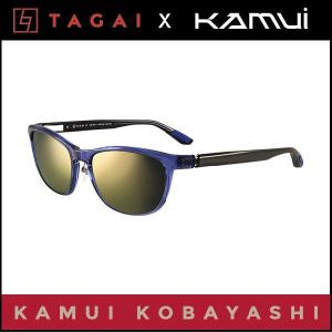 TAGAI アルファ　ブルー×ブラック/ダークゴールドミラーRMC