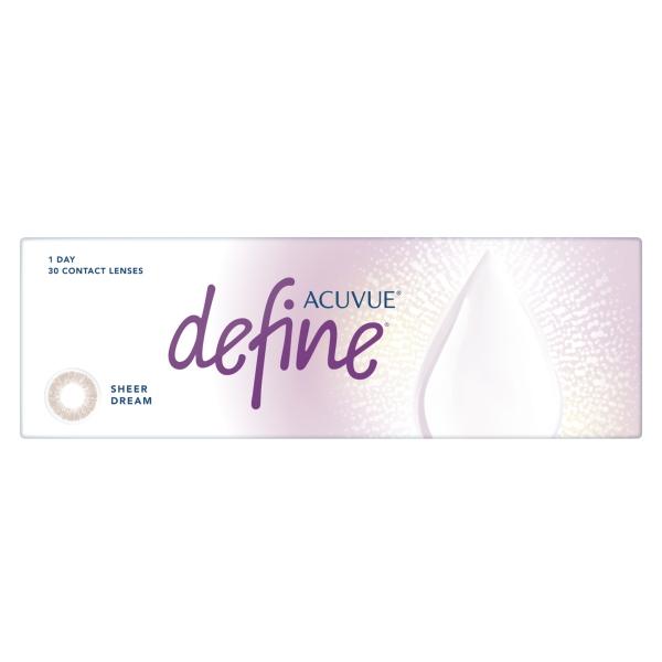コンタクトレンズ アキュビュー ディファイン モイスト シアードリーム コンタクト  カラコン 30...