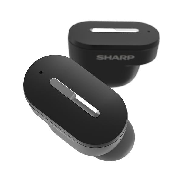 シャープ SHARP 補聴器 メディカルリスニングプラグ MH-L1-B ブラック 軽度 中度難聴向...