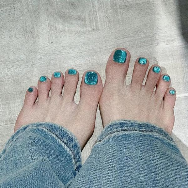 ネイルチップ 付け爪 つけ爪   簡単貼る  韓国 人気 夏に 繰り返し使える 剥がせる デコネイル...