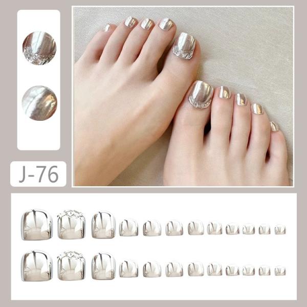 ネイルチップ 付け爪 つけ爪   簡単貼る  韓国 人気 夏に 繰り返し使える 剥がせる デコネイル...