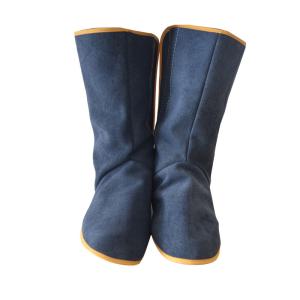 牛革 溶接用 足カバー 靴 防炎 溶接 火傷防止 防護具