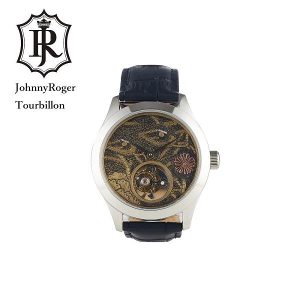 JOHNNYROGER メンズ 腕時計 本物保証 腕時計の最高峰 フライングトゥールビヨン 本格 機...