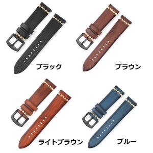 本革ベルト レザーベルト 腕時計バンド 革ベル...の詳細画像1