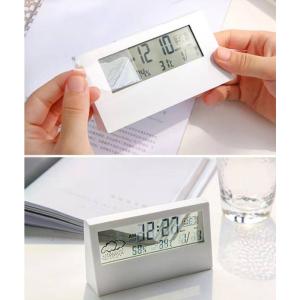 目覚まし時計 置き時計 アラーム クロックの詳細画像2