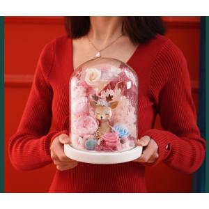 プリザーブドフラワー ガラスポット ケース入り...の詳細画像5
