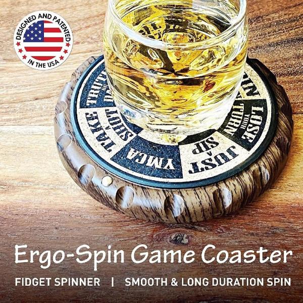 Stinger Ergo-Spin コルク コースター ドリンク用 ウイスキーグラス カップ コーヒ...