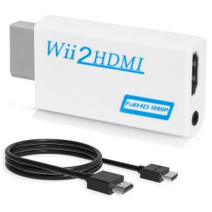 WiiをHDMIで接続 テレビ 接続方法 ケーブル付属 コンバータ 変換アダプタ FullHD