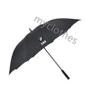 BMW　アンブレラ 長傘 雨傘 超撥水 紫外線遮蔽 UVカット 210T 梅雨対策 晴雨兼用 収納袋付き 車専用傘