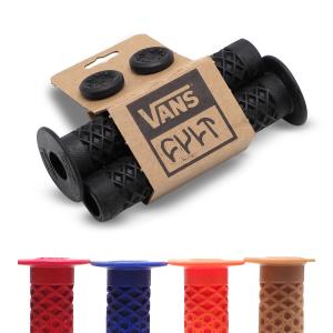 Cult カルト Vans Waffle Grips w/ flanges バンズ ワッフルグリップ BMX 自転車 ヴァンズ フランジ｜parksider