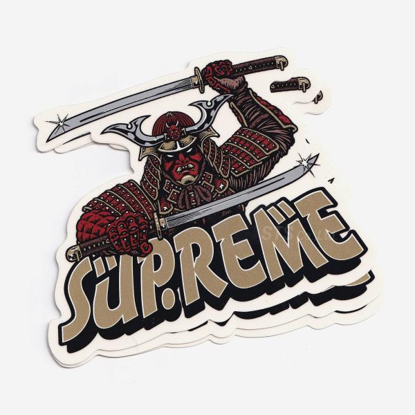 Supreme シュプリーム Samurai Sticker サムライ ステッカー 21FW