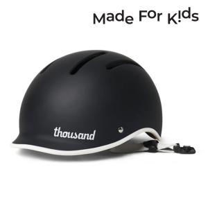thousand サウザンド Thousand Jr. Kids Helmet Carbon Black ヘルメット キッズヘルメット ジュニア 子供 自転車 スケートボード スケボー 子ども用