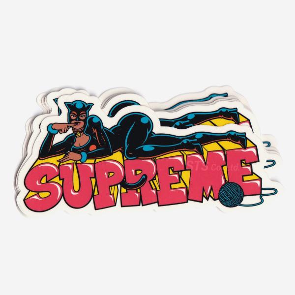 Supreme シュプリーム Catwoman Sticker キャットウーマンステッカー 22FW