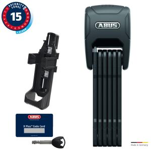 【日本正規品】 ABUS アブス BORDO GRANIT X-PLUS ALARM 6500KA 90 SH ボルドー グラニト エックスプラス アラーム キーモデル 自転車 鍵 ブレード 2年保証