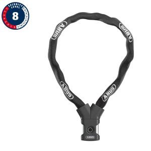 【日本正規品】 ABUS アブス 7807F/110 指紋認証 チェーンロック 自転車 鍵 2年保証