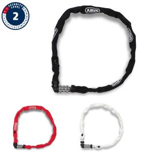【日本正規品】 ABUS アブス 1200 / 60 チェーンロック コンビネーション 自転車 鍵 チェーンロック ダイヤル式 65cm 2年保証