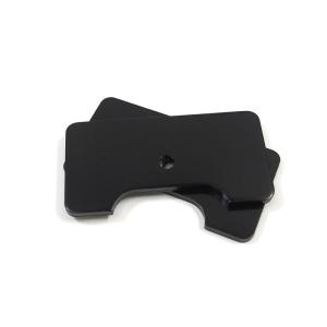 DIA-COMPE ダイアコンペ Aluminum Plate for Track Bike Rear Brake / Black アルミニウム プレート 自転車 ブラック｜parksider