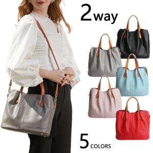 ハンドバッグ レディース 2way 本革 本牛革 レザー