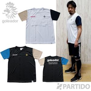 セール品 ゴレアドール goleador F-299 クレイジーパターンプラＴシャツ サッカー フットサルウェア｜partido