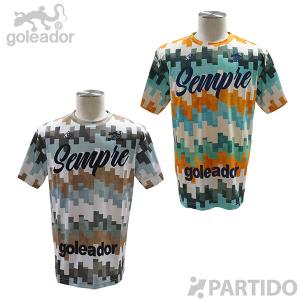 ゴレアドール goleador G-2594 grunge pattern プラクティス シャツ サッカー フットサルウェア｜partido