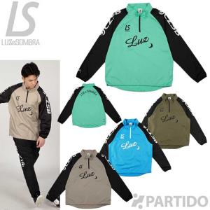 ルースイソンブラ ジュニア ストレッチタフタメッシュハーフジップトップ ルースイソンブラ（LUZ e SOMBRA） ジュニア ストレッチタフタメッシュ