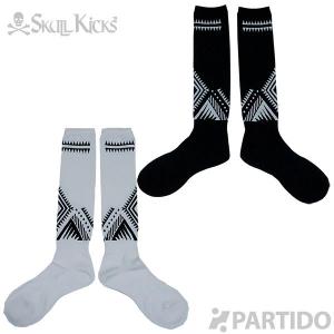 スカルキックス SkullKicks SK20-010 TRIBAL ソックス フットサルウェア｜partido