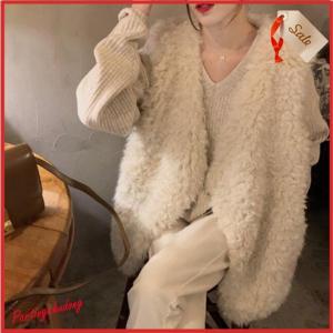 ファーベスト レディース ファーコート ジレ ファージャケット ロング ロングベスト アウター コーディガン 羽織 秋冬 レディース ベスト